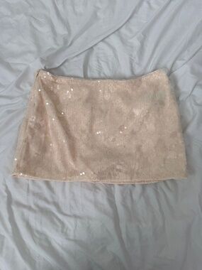 sequin mini skort   size medium   details: -NWOT -shorts built in